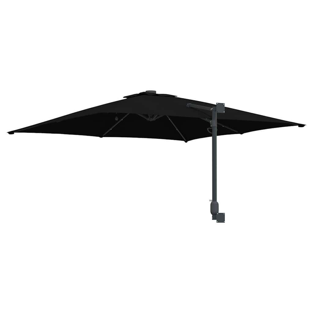 Tuinparasol Zwart 248.5 x 247.5 x 160 cm Stof