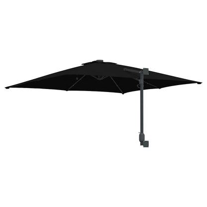 Tuinparasol Zwart 248.5 x 247.5 x 160 cm Stof