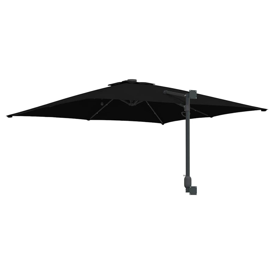 Tuinparasol Zwart 248.5 x 247.5 x 160 cm Stof
