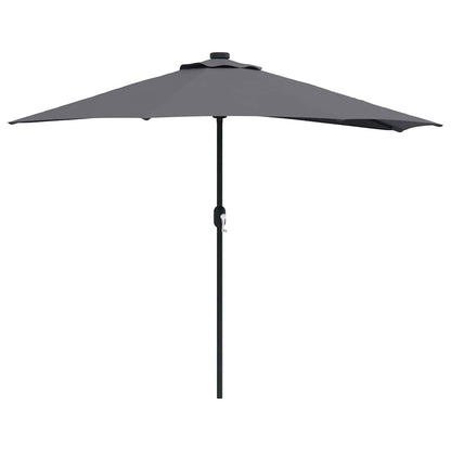 Tuinparasol Antraciet 294 x 150 x 224 cm Stof