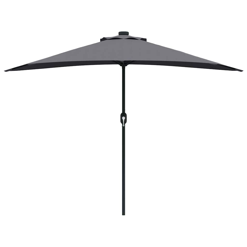 Tuinparasol Antraciet 294 x 150 x 224 cm Stof