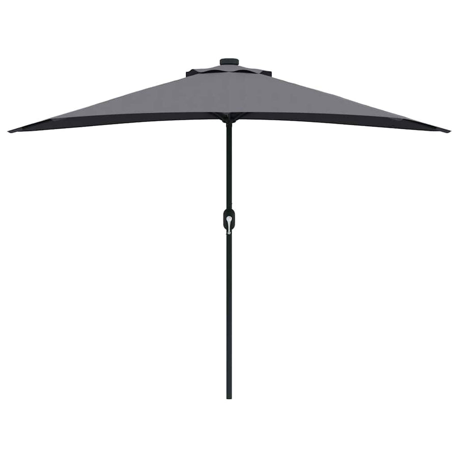 Tuinparasol Antraciet 294 x 150 x 224 cm Stof