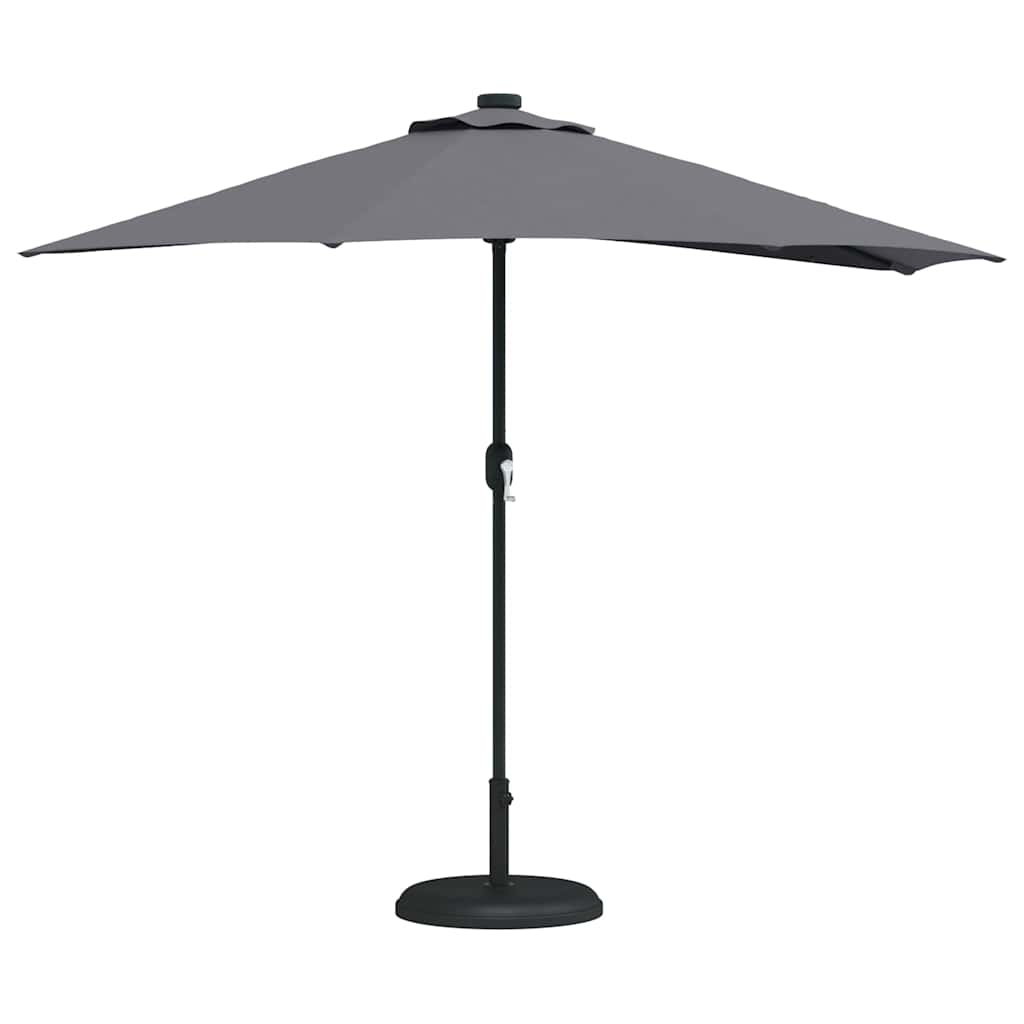 Tuinparasol Antraciet 294 x 150 x 224 cm Stof