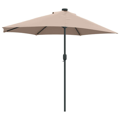 Tuinparasol Taupe 294 x 150 x 224 cm Stof