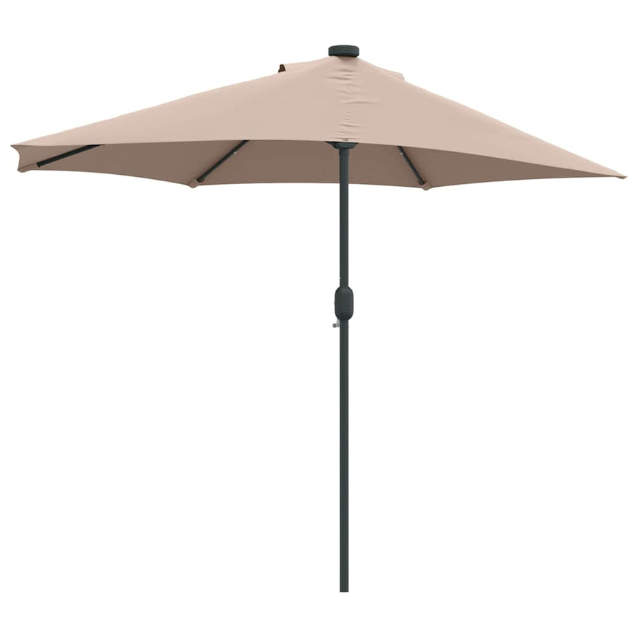 Tuinparasol Taupe 294 x 150 x 224 cm Stof