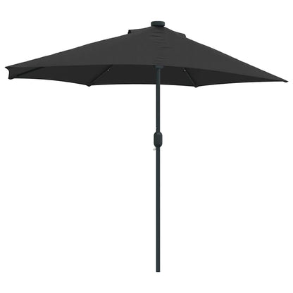 Tuinparasol Zwart 294 x 150 x 224 cm Stof