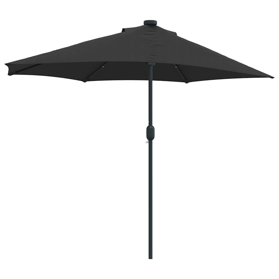 Tuinparasol Zwart 294 x 150 x 224 cm Stof