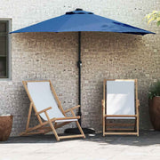 Tuinparasol 294x150x224 cm azurblauw