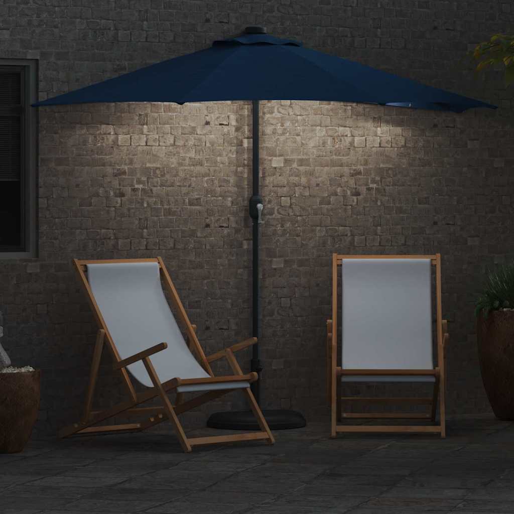 Tuinparasol Azurblauw 294 x 150 x 224 cm Stof