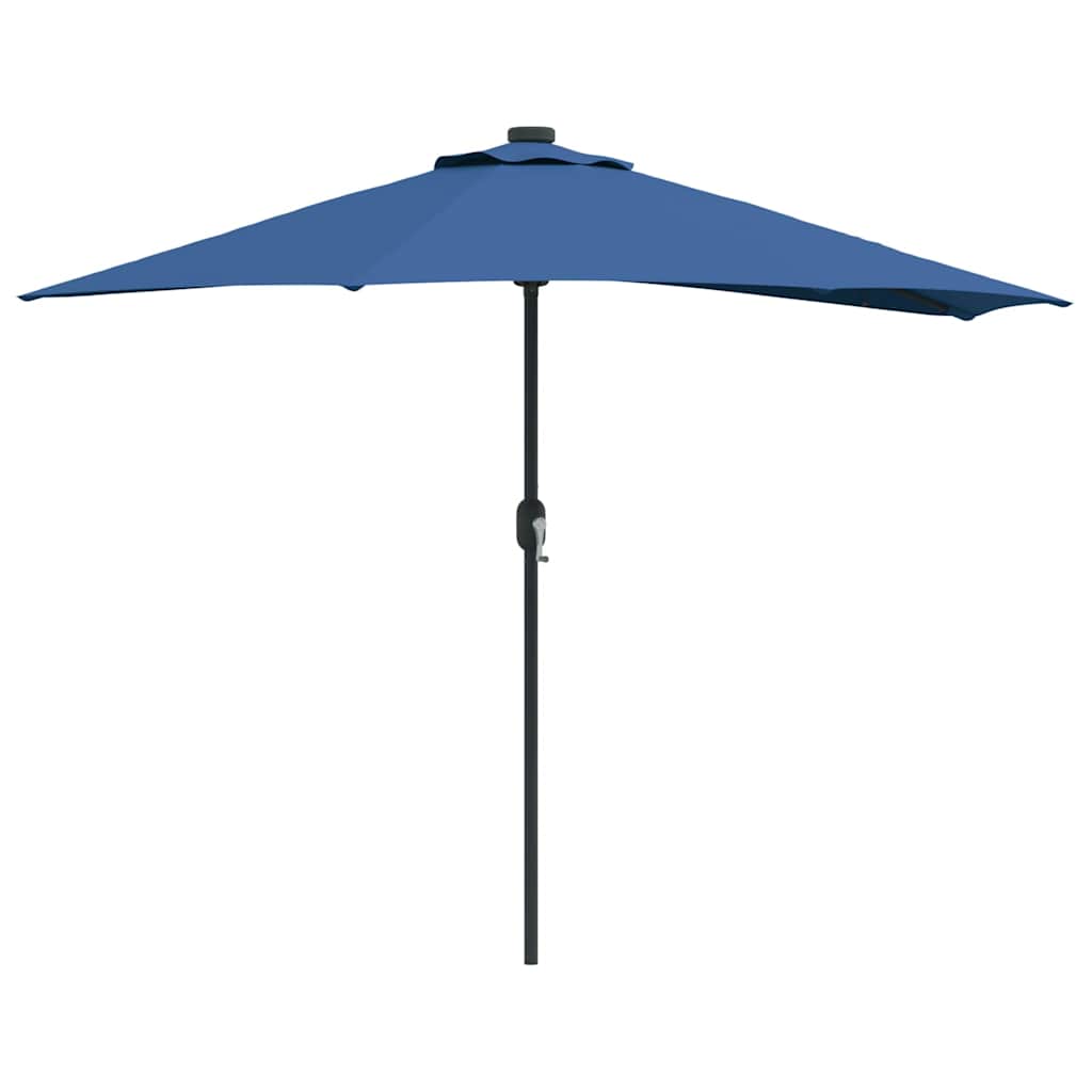 Tuinparasol Azurblauw 294 x 150 x 224 cm Stof