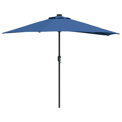 Tuinparasol Azurblauw 294 x 150 x 224 cm Stof