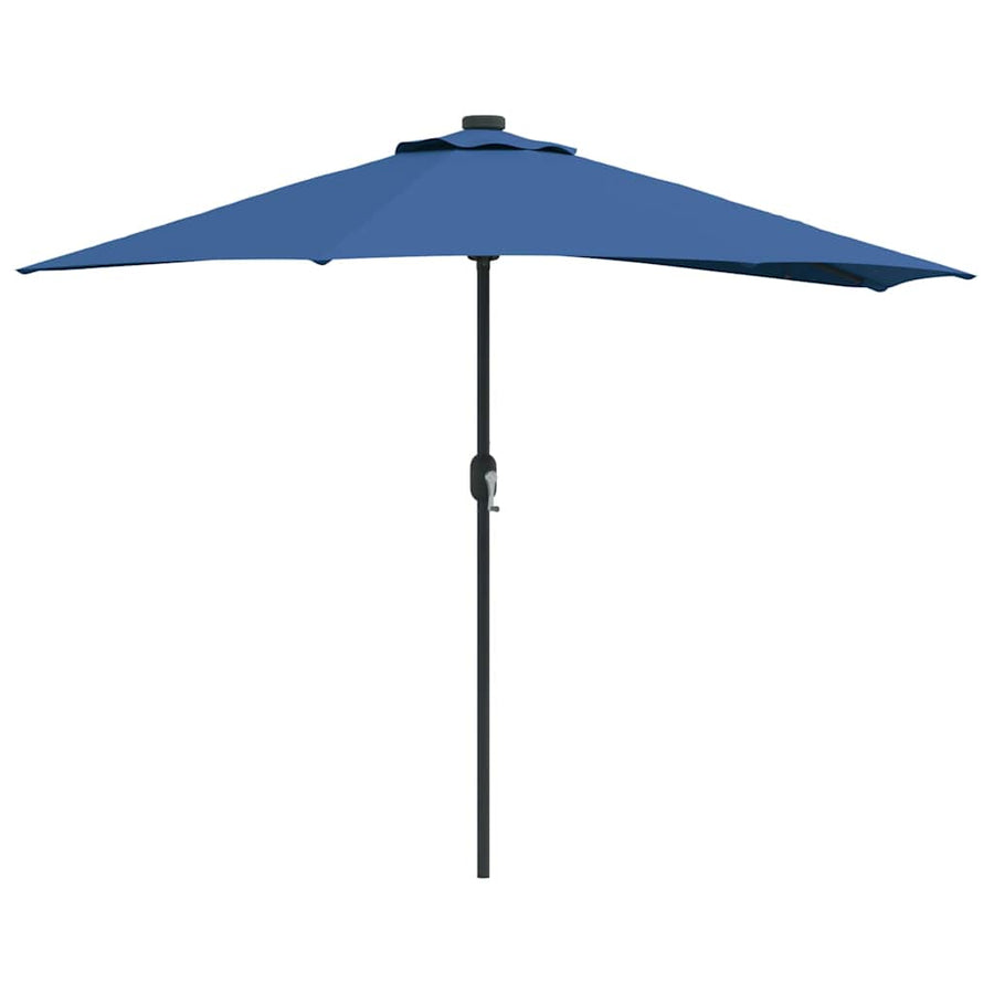 Tuinparasol Azurblauw 294 x 150 x 224 cm Stof