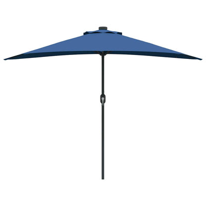 Tuinparasol Azurblauw 294 x 150 x 224 cm Stof