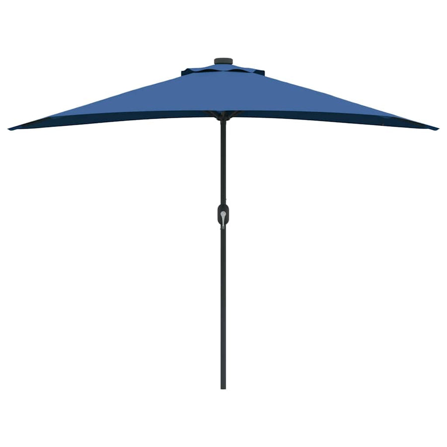 Tuinparasol Azurblauw 294 x 150 x 224 cm Stof