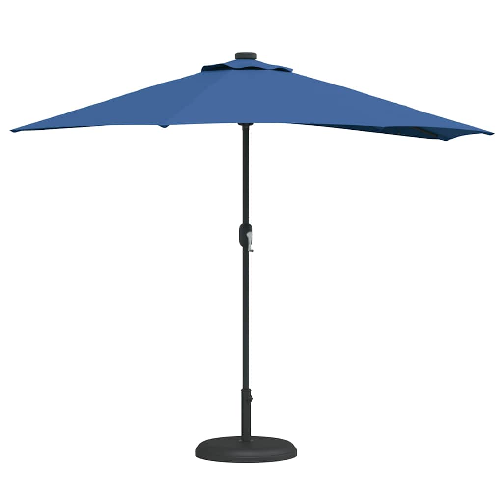 Tuinparasol Azurblauw 294 x 150 x 224 cm Stof