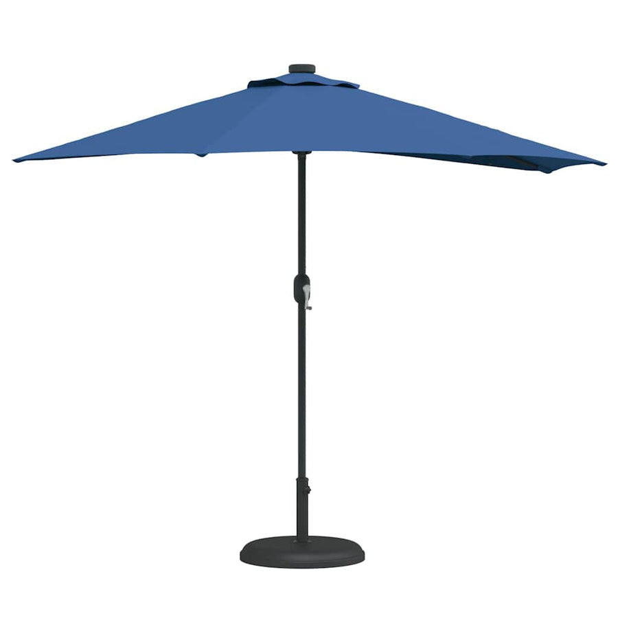 Tuinparasol Azurblauw 294 x 150 x 224 cm Stof