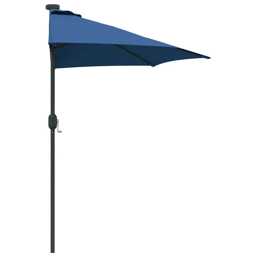 Tuinparasol Azurblauw 294 x 150 x 224 cm Stof