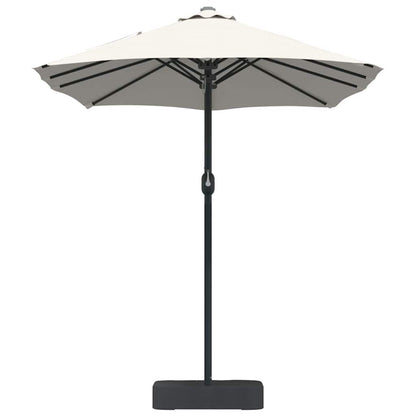Tuinparasol Zand 385 x 209 x 244 cm Stof