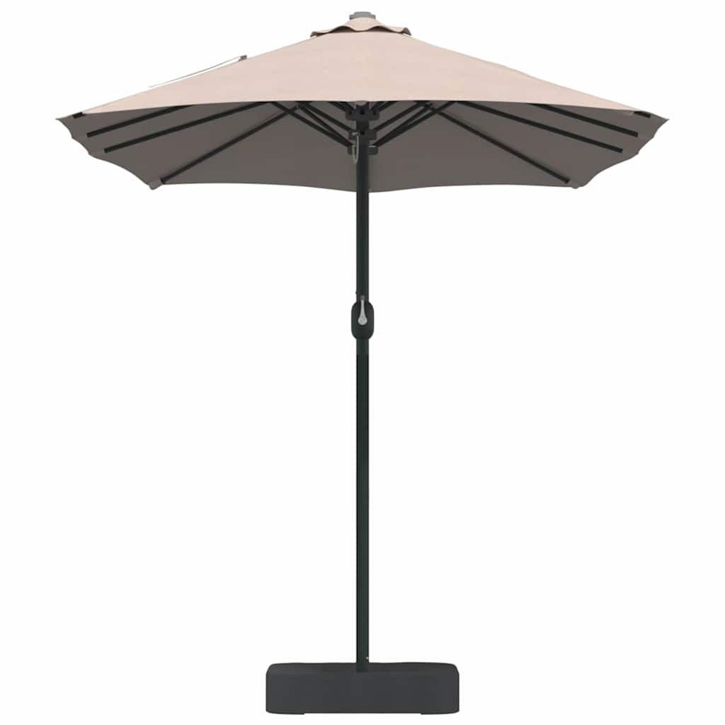 Tuinparasol Taupe 385 x 209 x 244 cm Stof