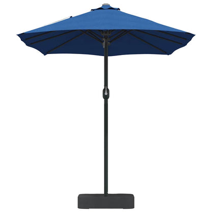Tuinparasol Blauw 385 x 209 x 244 cm Stof
