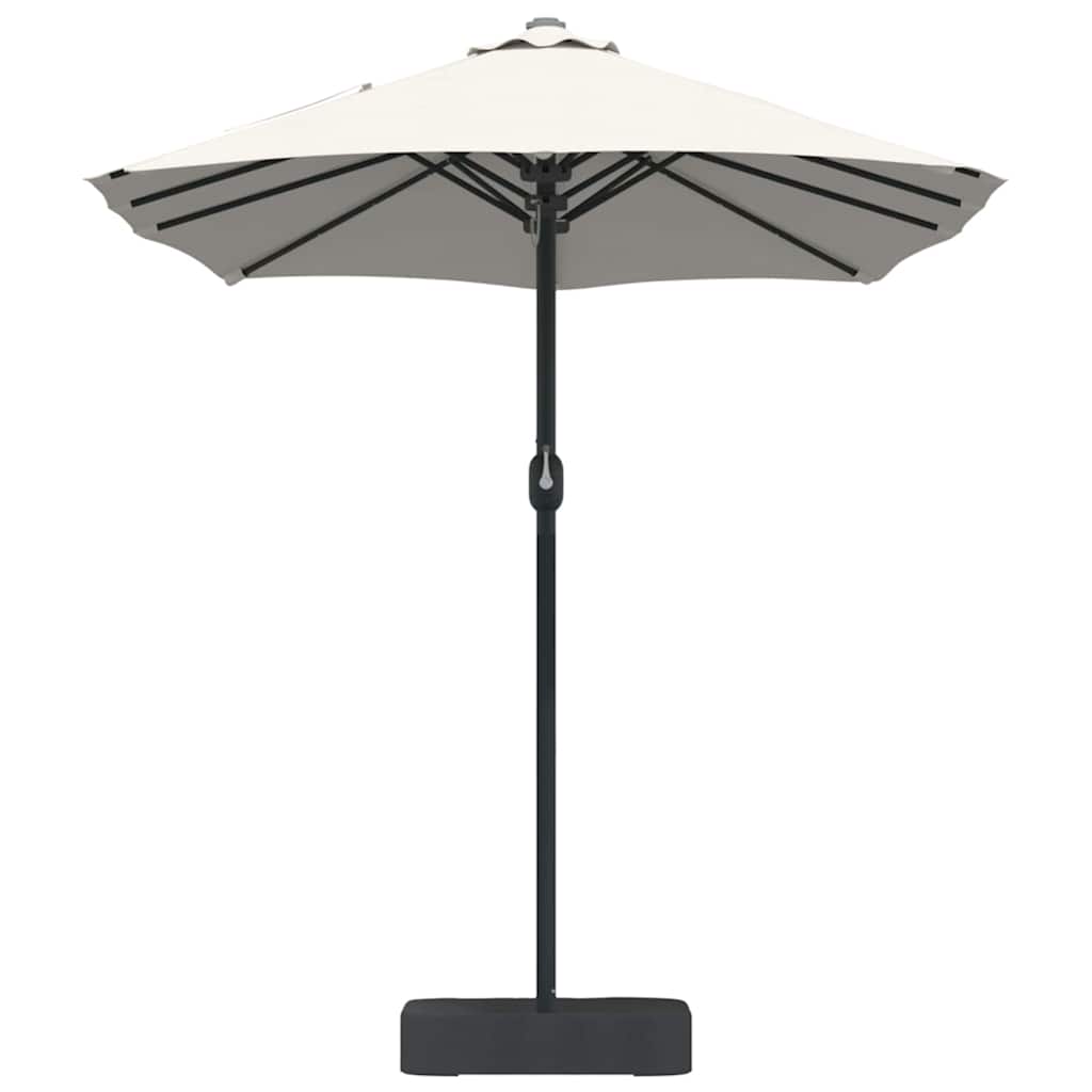 Tuinparasol Zand 385 x 209 x 244 cm Stof