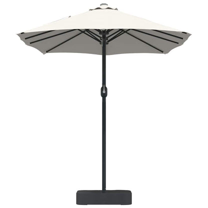 Tuinparasol Zand 385 x 209 x 244 cm Stof