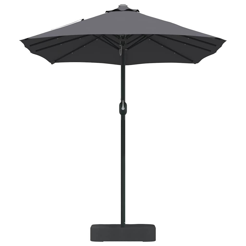 Tuinparasol Antraciet 385 x 209 x 244 cm Stof