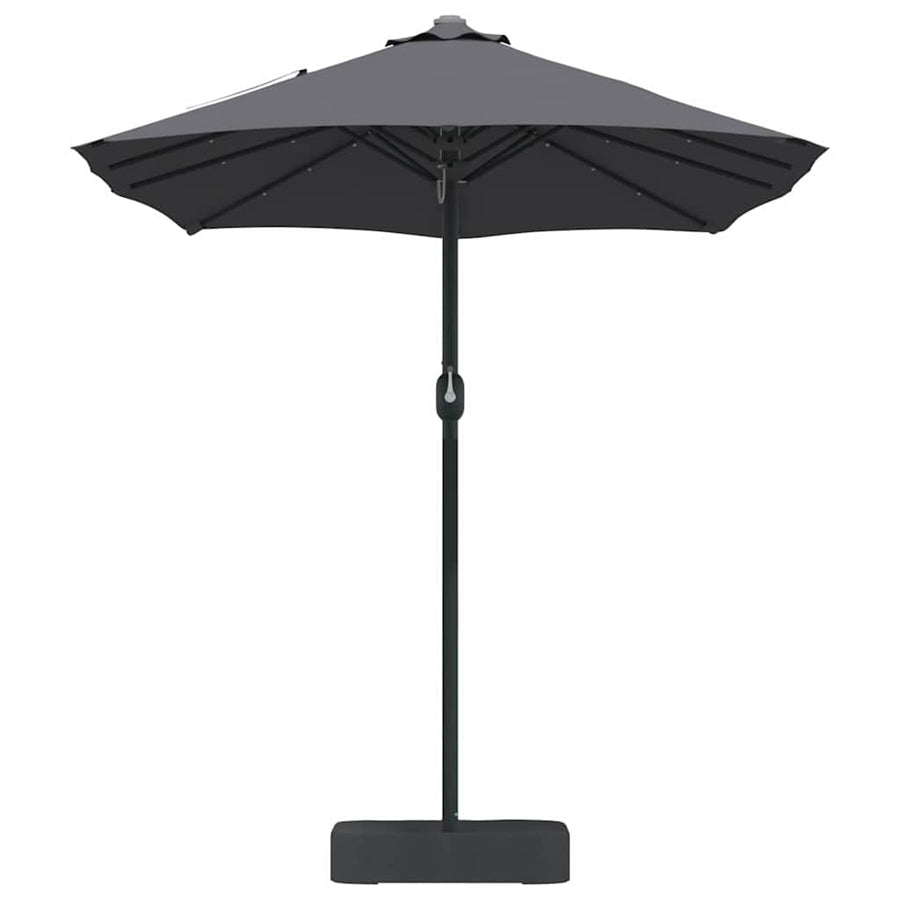 Tuinparasol Antraciet 385 x 209 x 244 cm Stof