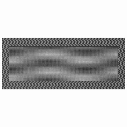 Buitenmat 'ARAKIL'Zwart en Grijs 250x600 cm PP