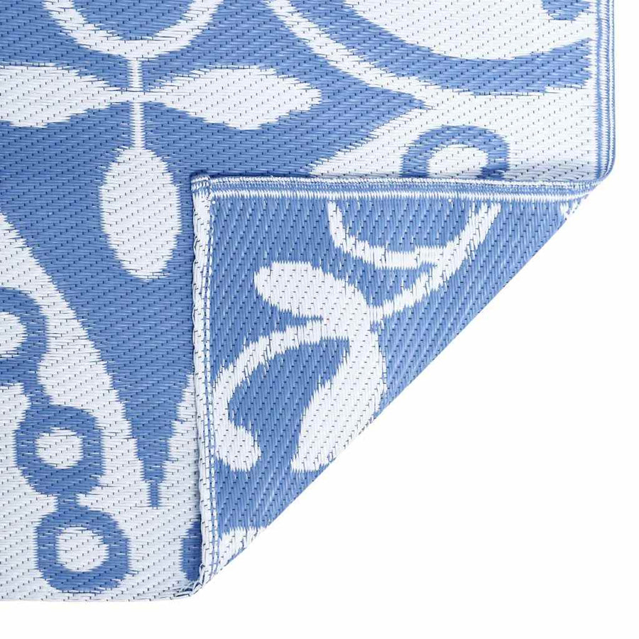 Buiten kleed ARAKIL Babyblauw Polyester 300 x 400 cm Inklapbaar
