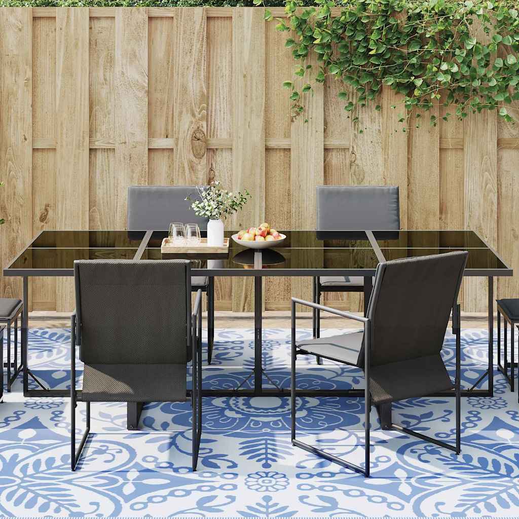 Buiten kleed ARAKIL Babyblauw Polyester 300 x 400 cm Inklapbaar