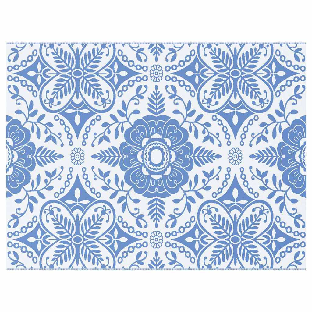Buiten kleed ARAKIL Babyblauw Polyester 300 x 400 cm Inklapbaar