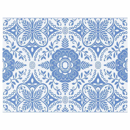 Buiten kleed ARAKIL Babyblauw Polyester 300 x 400 cm Inklapbaar