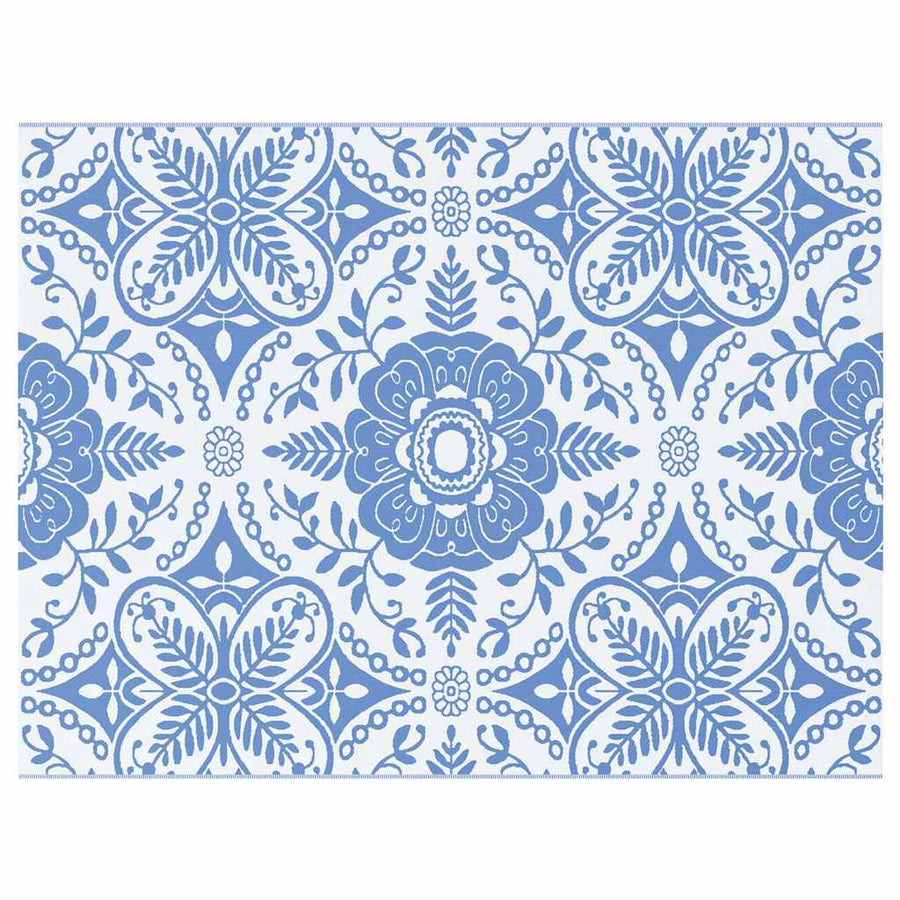 Buiten kleed ARAKIL Babyblauw Polyester 300 x 400 cm Inklapbaar