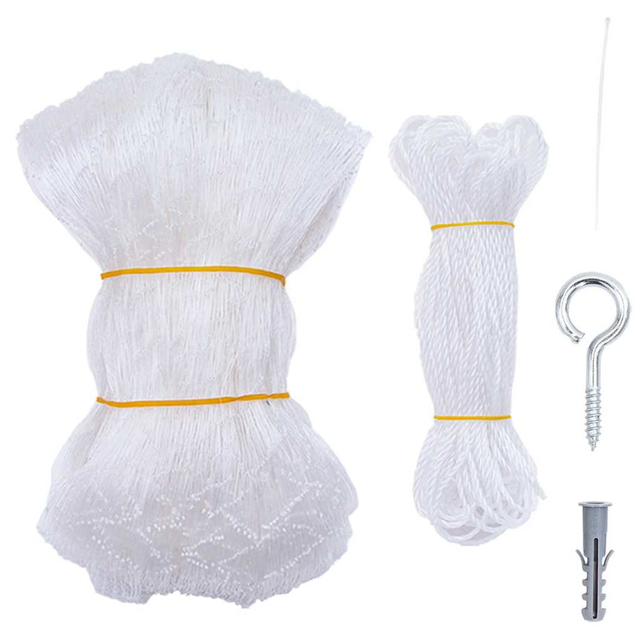 Kattennet Transparant 4x3 m Nylon