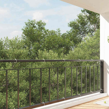 Kattennet Transparant 6x3 m Nylon