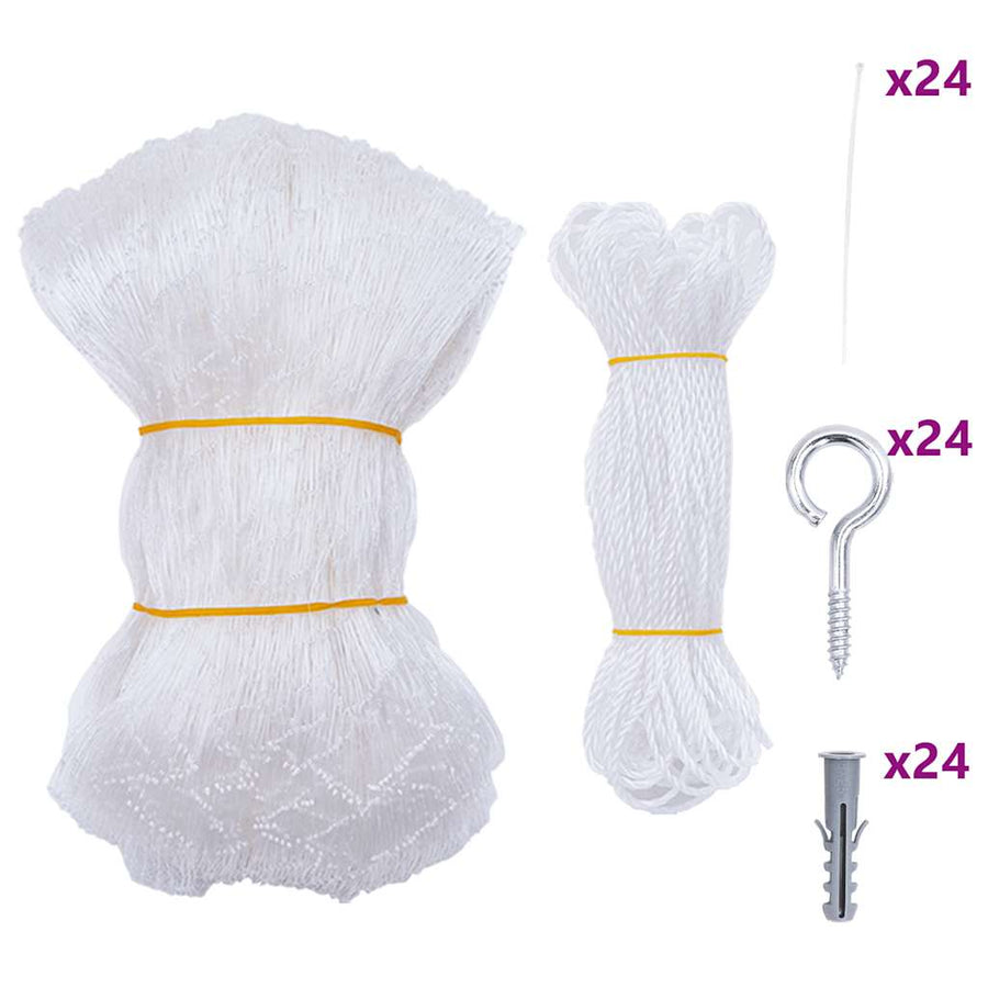 Kattennet Transparant 8x3 m Nylon