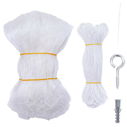 Kattennet Transparant 12x3 m Nylon