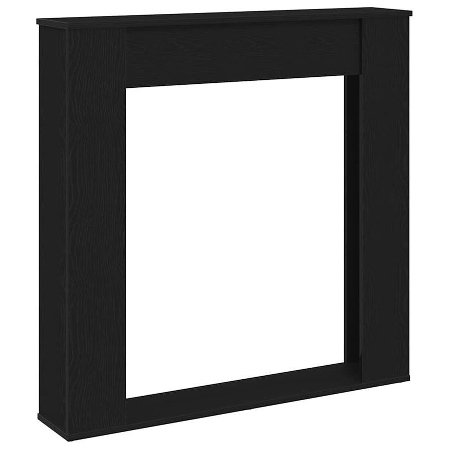 Haardombouw Zwarte Eiken 100x20x100 cm Technisch Hout