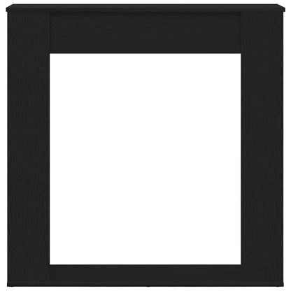 Haardombouw Zwarte Eiken 100x20x100 cm Technisch Hout