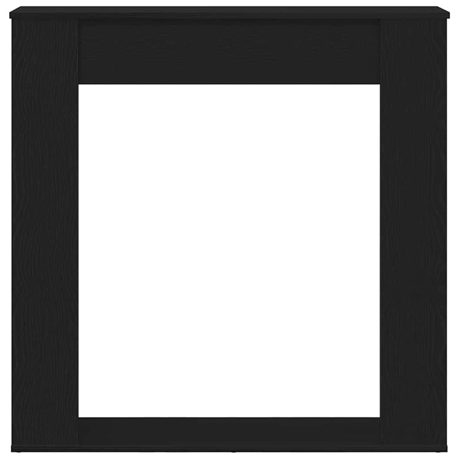 Haardombouw Zwarte Eiken 100x20x100 cm Technisch Hout