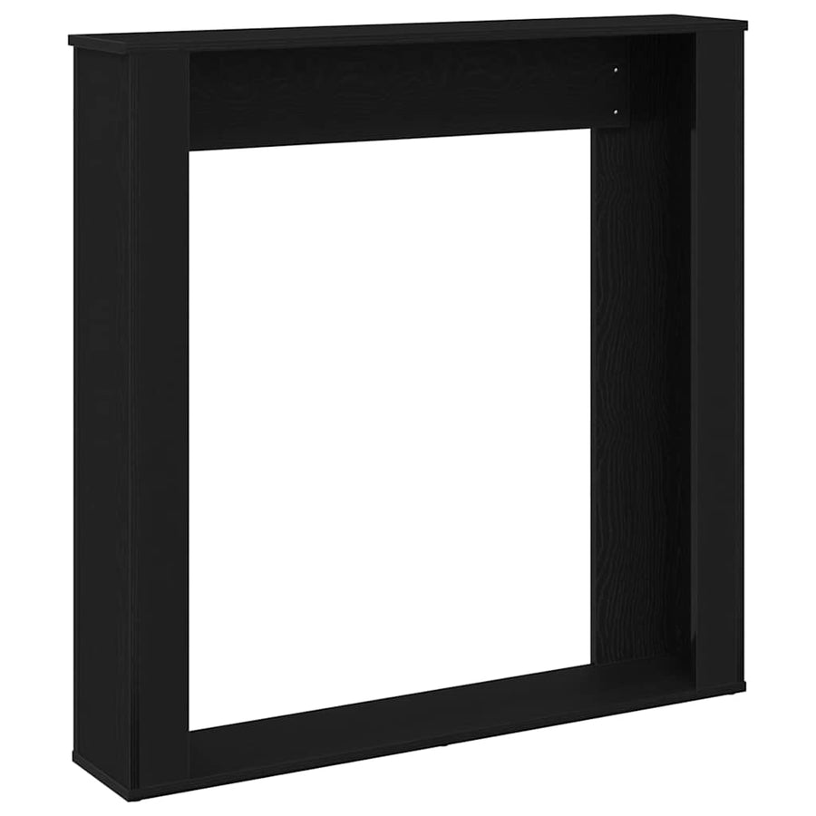 Haardombouw Zwarte Eiken 100x20x100 cm Technisch Hout