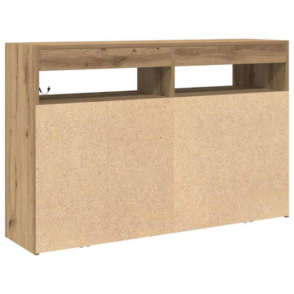 Dressoir Artisan Eiken 116 x 30 x 75 cm Bewerkt hout