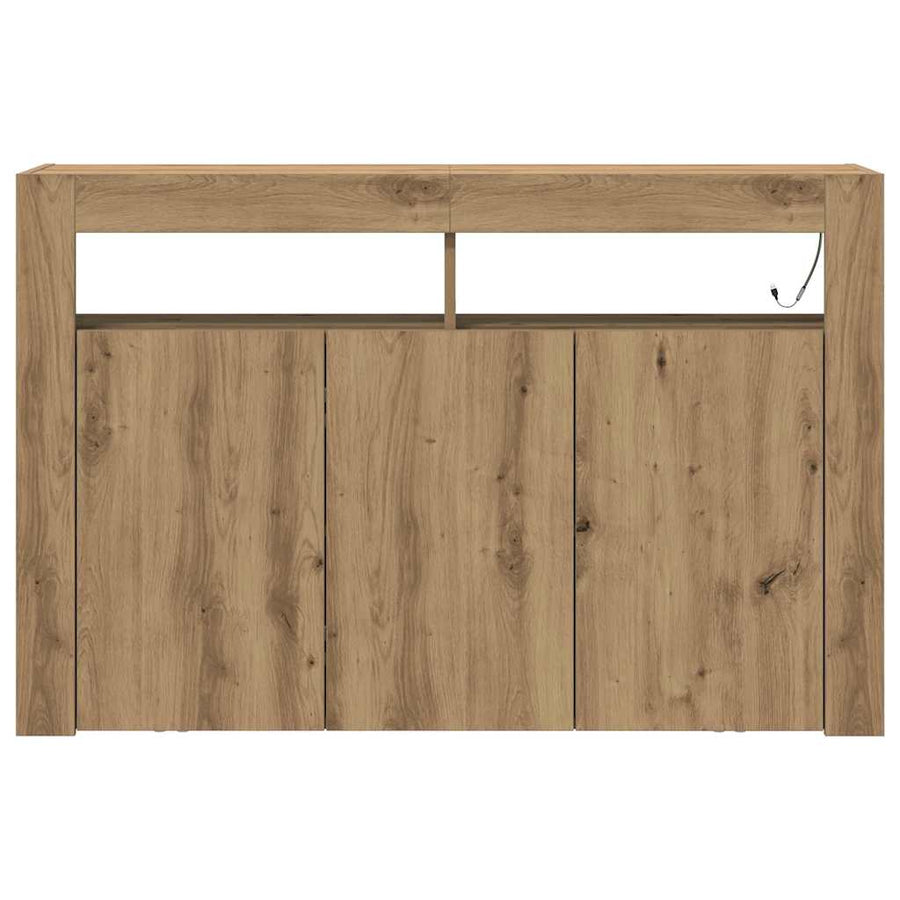 Dressoir Artisan Eiken 116 x 30 x 75 cm Bewerkt hout
