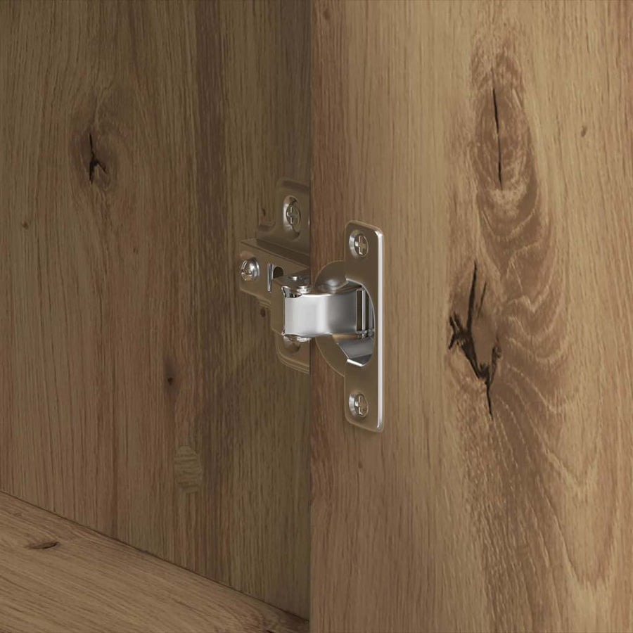 Dressoir met lade Artisan Eiken 120 x 41 x 75 cm Bewerkt hout