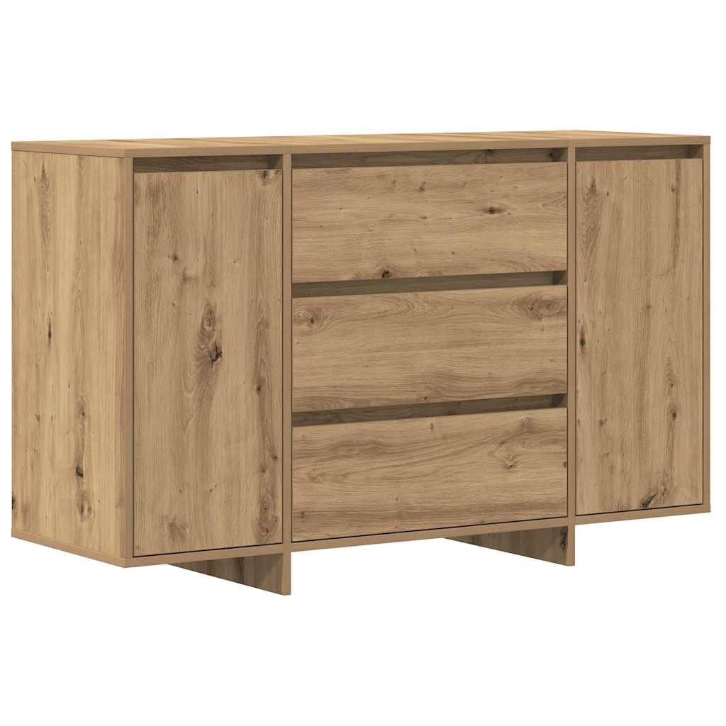 Dressoir met lade Artisan Eiken 120 x 41 x 75 cm Bewerkt hout