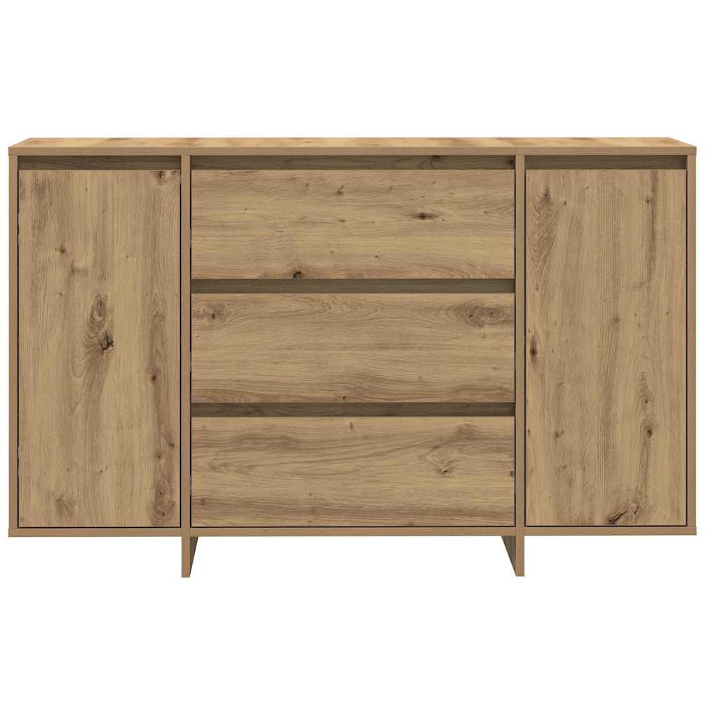 Dressoir met lade Artisan Eiken 120 x 41 x 75 cm Bewerkt hout