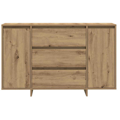 Dressoir met lade Artisan Eiken 120 x 41 x 75 cm Bewerkt hout