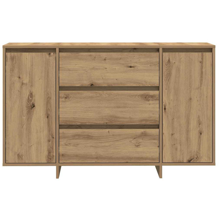 Dressoir met lade Artisan Eiken 120 x 41 x 75 cm Bewerkt hout