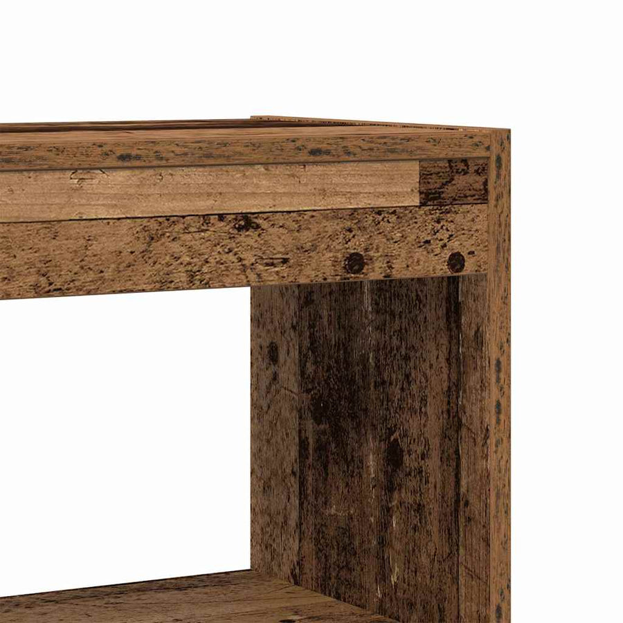 Boekenkast Afvalhout 100 x 30 x 198 cm Bewerkt hout